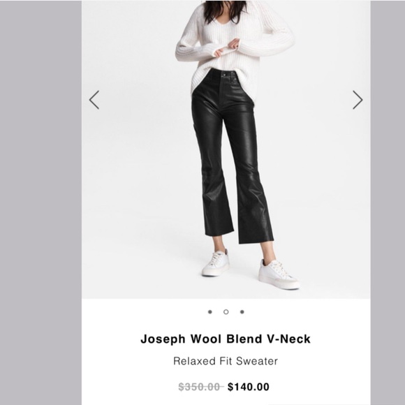 rag & bone Wool Blend Joseph Long Sleeves Sweater - Picture 2 of 15